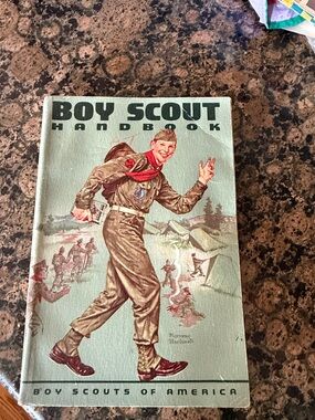 Boy Scout Handbook Vintage Style Softcover - Green Cover